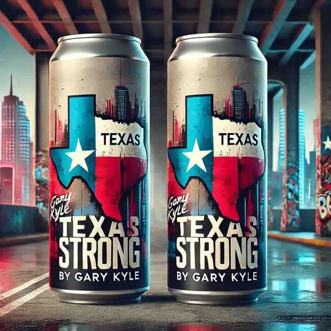 [ALBUM ART] Gary Kyle - Texas Strong - Twofer Cover